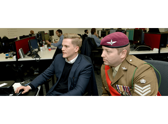 moneycorp host charity trading day to raise awareness for injured and 
serving soldiers