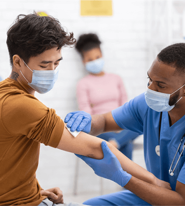 Vaccinating to economic stability