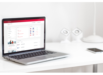 Online multi currency account